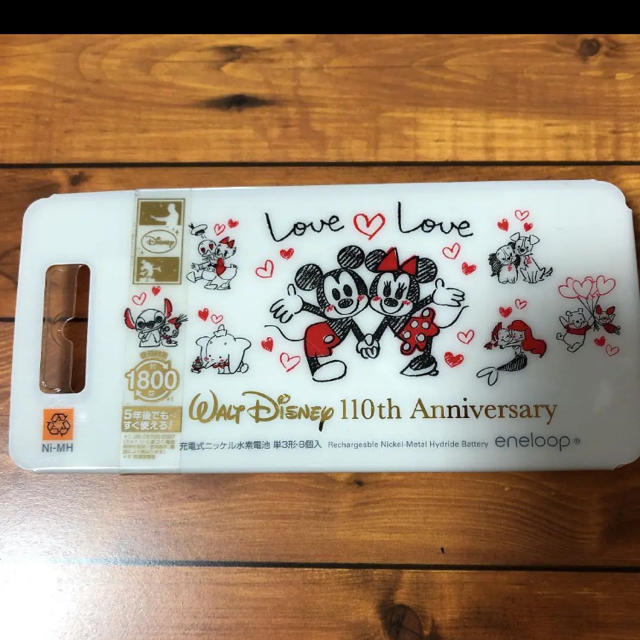 Disney(ディズニー)のエネループ　ディズニー　110周年 スマホ/家電/カメラの生活家電(その他)の商品写真