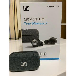 ゼンハイザー(SENNHEISER)のゼンハイザー MOMENTUM True Wireless2 BLACK(ヘッドフォン/イヤフォン)