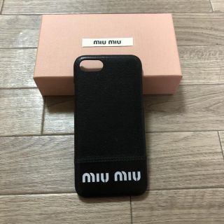 ミュウミュウ(miumiu)のiPhoneケース　miu miu(iPhoneケース)