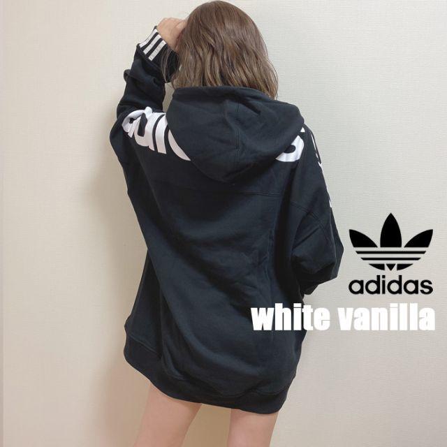 adidas(アディダス)の日本未入荷★Lサイズ★アディダス オリジナルス ビッグロゴ パーカー メンズのトップス(パーカー)の商品写真