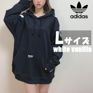 アディダス(adidas)の日本未入荷★Lサイズ★アディダス オリジナルス ビッグロゴ パーカー(パーカー)