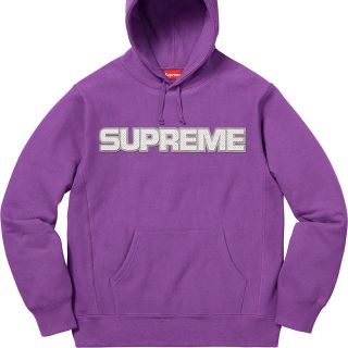 シュプリーム(Supreme)のsupreme Perforated Leather Hooded Sweats(パーカー)