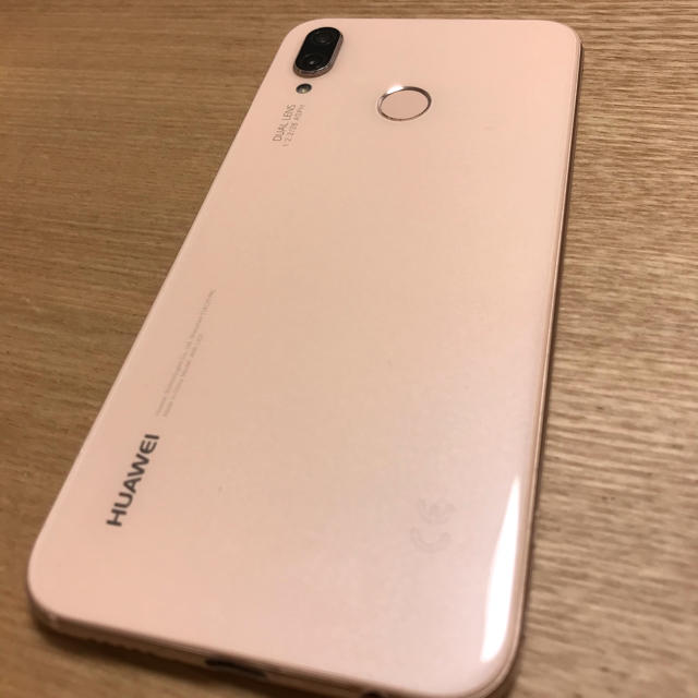 ANDROID(アンドロイド)のHUAWEI P20 lite ピンク スマホ/家電/カメラのスマートフォン/携帯電話(スマートフォン本体)の商品写真