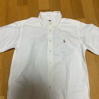 ラルフローレン(Ralph Lauren)のラルフローレン　白シャツ　キッズ(ブラウス)