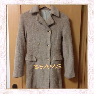 ビームス(BEAMS)のBEAMS ふわふわコート(ピーコート)