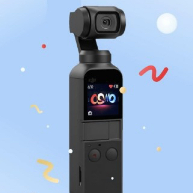 DJI OSMO POCKET (3軸ジンバル, 4Kカメラ)