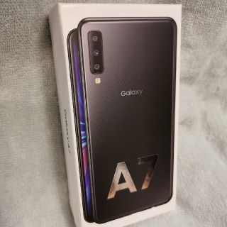 galaxy A7 64GB simフリー  ブラック(スマートフォン本体)