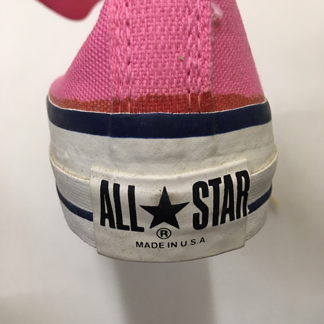 CONVERSE(コンバース)の1980S 未使用Converse all star 当布25cmサイドステッチ メンズの靴/シューズ(スニーカー)の商品写真