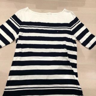 トミーヒルフィガー(TOMMY HILFIGER)のTOMMY HILFIGER 5分袖トップス(カットソー(長袖/七分))