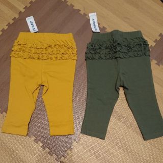 オールドネイビー(Old Navy)の【新品】フリルつきスパッツ 18-24m(パンツ)