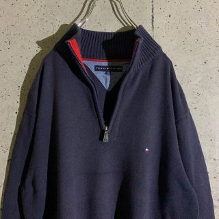 トミーヒルフィガー(TOMMY HILFIGER)のTOMMY トミーヒルフィガー ニット ジップアップニット(ニット/セーター)