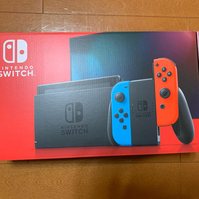 保証書付　新型Nintendo switch スイッチ　本体　ネオンカラー家庭用ゲームソフト