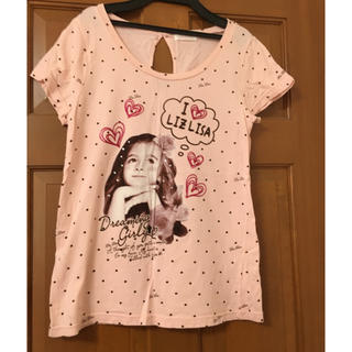 リズリサ(LIZ LISA)のLIZLISA 半袖Tシャツ（ピンク）(Tシャツ(半袖/袖なし))