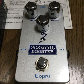 ボス(BOSS)のEx-pro 32volt CLEAN BOOSTER (エフェクター)