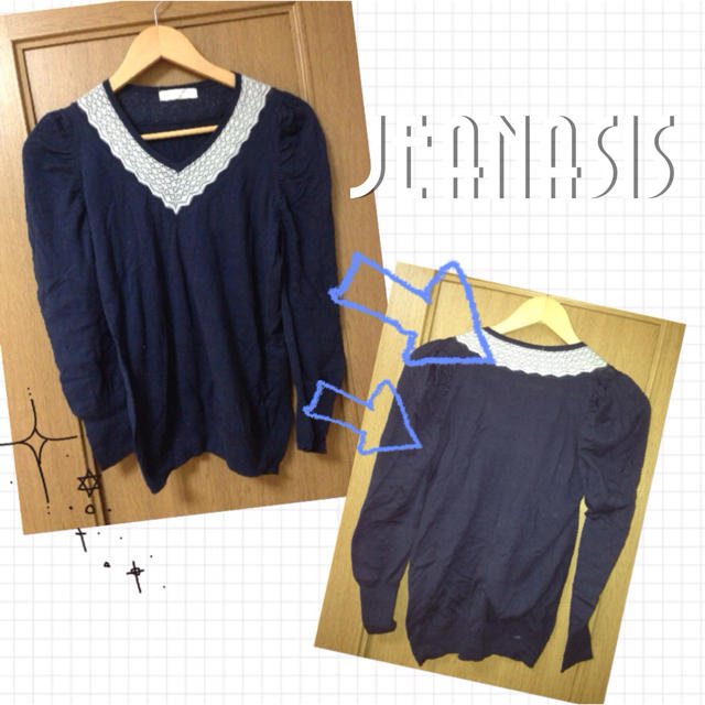 JEANASIS(ジーナシス)のJEANASISカーディガン レディースのトップス(カーディガン)の商品写真