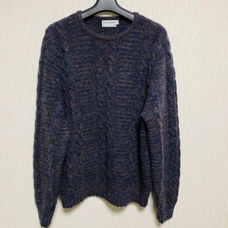 ピエールカルダン(pierre cardin)のメンズ　古着　ニット　色可愛い(ニット/セーター)