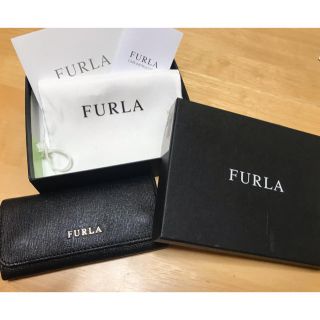 フルラ(Furla)の【美品】✨値下げ✨FURLA キーケース　ブラック(キーケース)