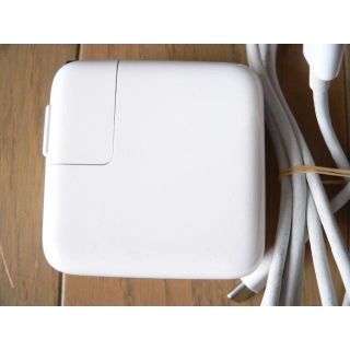 アップル(Apple)のA1540 Apple 29W アダプター USB-C MJ262LL/A(PC周辺機器)