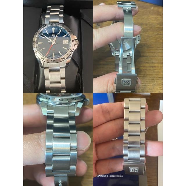 極美品 grand seiko 腕時計 sbgn005 グランドセイコー GMT