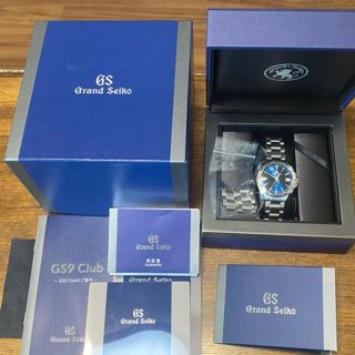 グランドセイコー(Grand Seiko)の極美品 grand seiko 腕時計 sbgn005 グランドセイコー GMT(腕時計(アナログ))