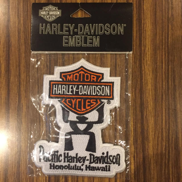 Harley Davidson(ハーレーダビッドソン)のHARLEY ハーレーダビッドソン  Hawaii ハワイ ワッペン 自動車/バイクのバイク(ステッカー)の商品写真