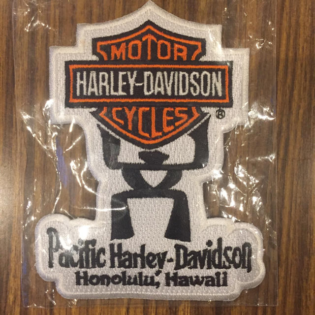 Harley Davidson(ハーレーダビッドソン)のHARLEY ハーレーダビッドソン  Hawaii ハワイ ワッペン 自動車/バイクのバイク(ステッカー)の商品写真