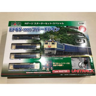 カトー(KATO`)のNゲージ　スターターセットスペシャル　EF65-1000 ブルートレイン(鉄道模型)