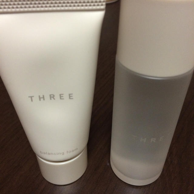 THREE(スリー)の洗顔料+化粧水☆ コスメ/美容のスキンケア/基礎化粧品(洗顔料)の商品写真