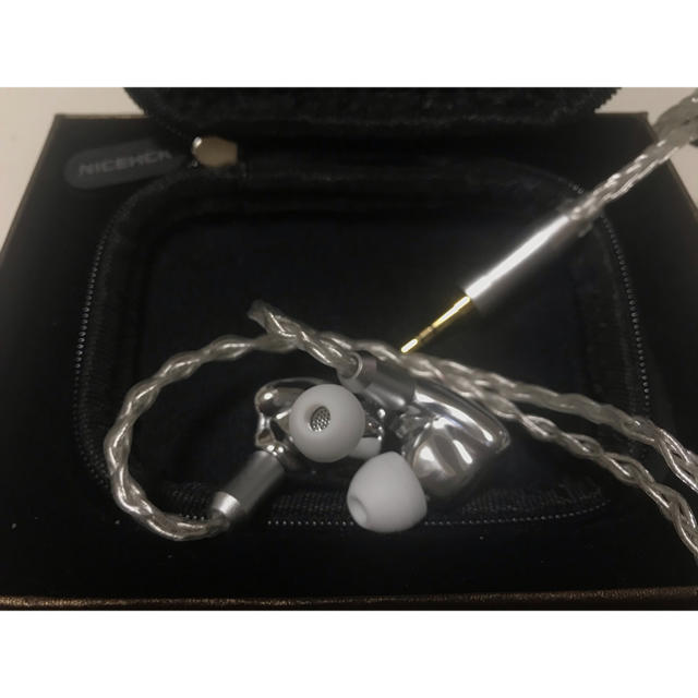 枚数限定 美品 NICEHCK F3 中華イヤホン - ヘッドフォン/イヤフォン
