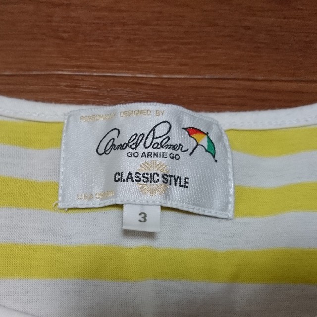 Arnold Palmer(アーノルドパーマー)のアーノルドパーマー Tシャツ Lサイズ レディースのトップス(Tシャツ(半袖/袖なし))の商品写真