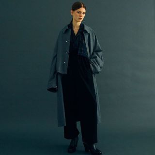 コモリ(COMOLI)のYOKE/ヨーク3WAY BAL COLLAR SHARE COAT(ステンカラーコート)