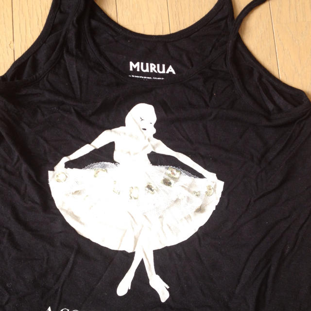 MURUA(ムルーア)のムルーア タンクトップ レディースのトップス(カットソー(半袖/袖なし))の商品写真