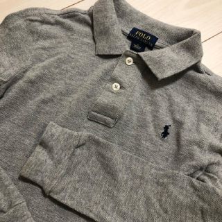 ポロラルフローレン(POLO RALPH LAUREN)の美品　ラルフローレン　120長袖ポロシャツ(Tシャツ/カットソー)