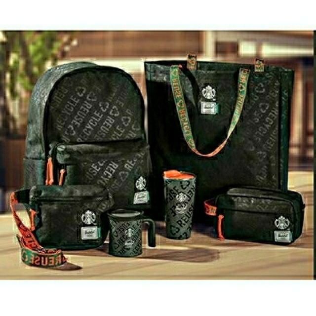 HERSCHEL(ハーシェル)の【HERSCHEL×STARBUCKS】台湾/数量限定　リュック　激レア レディースのバッグ(リュック/バックパック)の商品写真