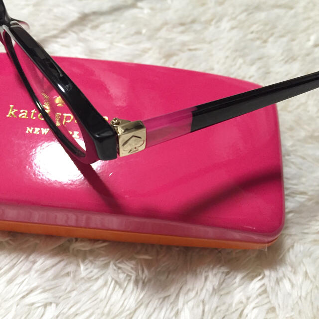 kate spade new york(ケイトスペードニューヨーク)のケイトスペード♡美品♡スッピン隠しメガネ レディースのファッション小物(サングラス/メガネ)の商品写真