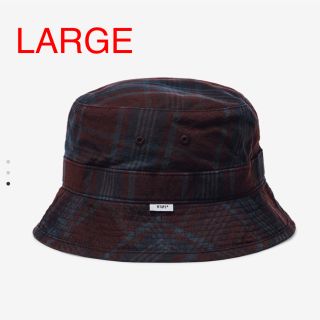 ダブルタップス(W)taps)のWTAPS BUCKET 01 RED LARGE(ハット)