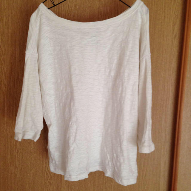 SM2(サマンサモスモス)の白T レディースのトップス(Tシャツ(長袖/七分))の商品写真
