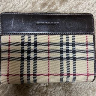 バーバリー(BURBERRY)のBurberry  がまぐち財布(折り財布)