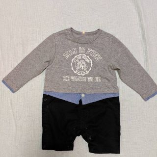 ユナイテッドアローズグリーンレーベルリラクシング(UNITED ARROWS green label relaxing)の美品　ロンパース　男の子　75 80 85(ロンパース)