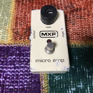 ダンロップ(DUNLOP)の【ブースター】MXR micro amp【定番と呼ばれた季節も…あったよね！】(エフェクター)