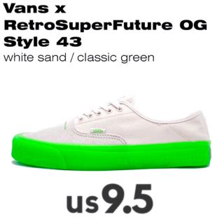 バンズボルト(VANS VAULT)の送込27.5!! vans×Retrosuperfuture スタイル43(スニーカー)