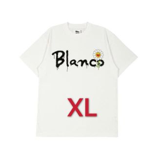 シュプリーム(Supreme)の最安値J Balvin x 村上隆 BLANCO SPRAY PAINT Tee(Tシャツ/カットソー(半袖/袖なし))