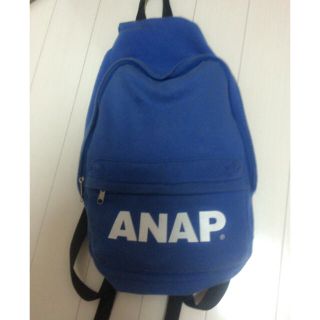 アナップ(ANAP)のANAP リュック 青(リュック/バックパック)