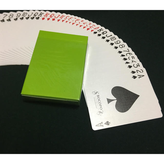 STEEL GREEN DECK 新品未開封 4個set  エンタメ/ホビーのテーブルゲーム/ホビー(トランプ/UNO)の商品写真