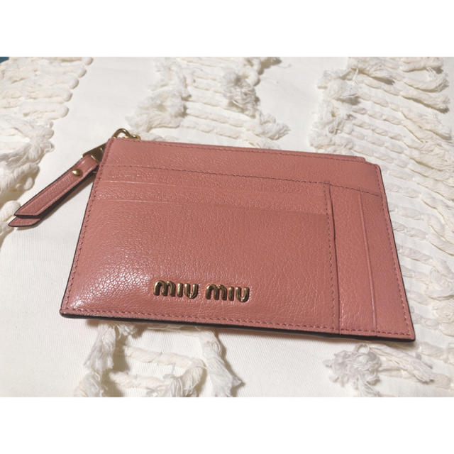miumiu ミュウミュウ カードケース コインケース コインケース 公式