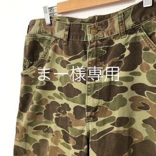 カーハート(carhartt)のcarhartt ハーフパンツ ショートパンツ　カモフラ　迷彩(ショートパンツ)