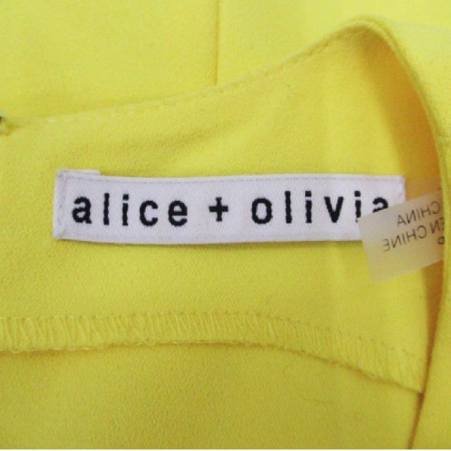 Alice+Olivia(アリスアンドオリビア)のアリスオリビア alice + olivia カットソー ブラウス ノースリーブ レディースのトップス(カットソー(半袖/袖なし))の商品写真