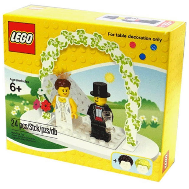 Lego(レゴ)の【新品・未使用】レゴLEGO結婚式 ハンドメイドのウェディング(リングピロー)の商品写真