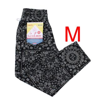 シュプリーム(Supreme)のCOOKMAN Chef Pants 「Paisley」 Black サイズM(ワークパンツ/カーゴパンツ)