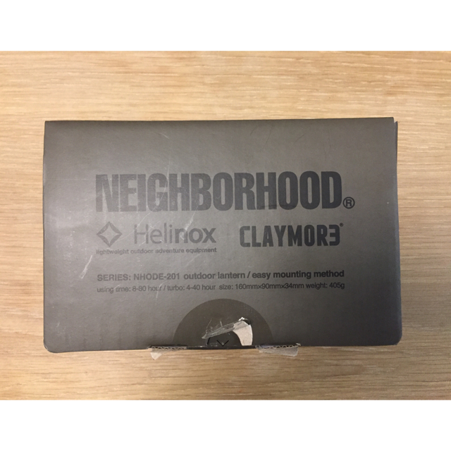 NEIGHBORHOOD - ネイバーフッド ヘリノックス クレイモア LEDランタン